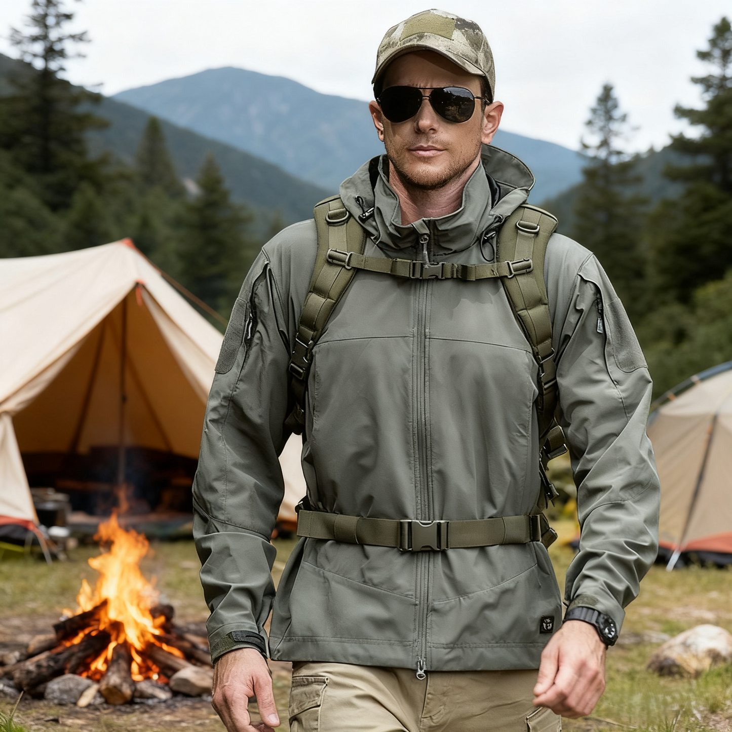 🏃♂️ Kurtka outdoorowa do wspinaczki, wodoodporna i wiatroszczelna