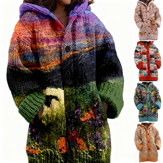 【S-6XL】🥰Nowy wygodny sweterek w stylu retro