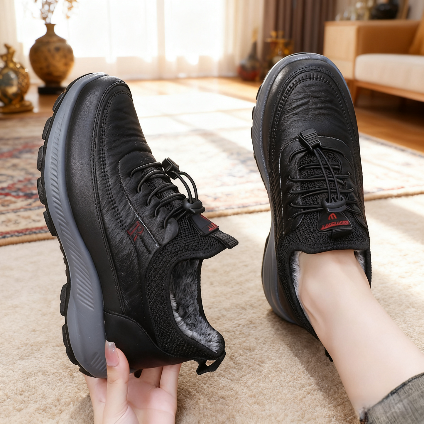 Nowe buty sportowe damskie, miękka podeszwa, wygodne, odpowiednie na jesień i zimę 【35-41】