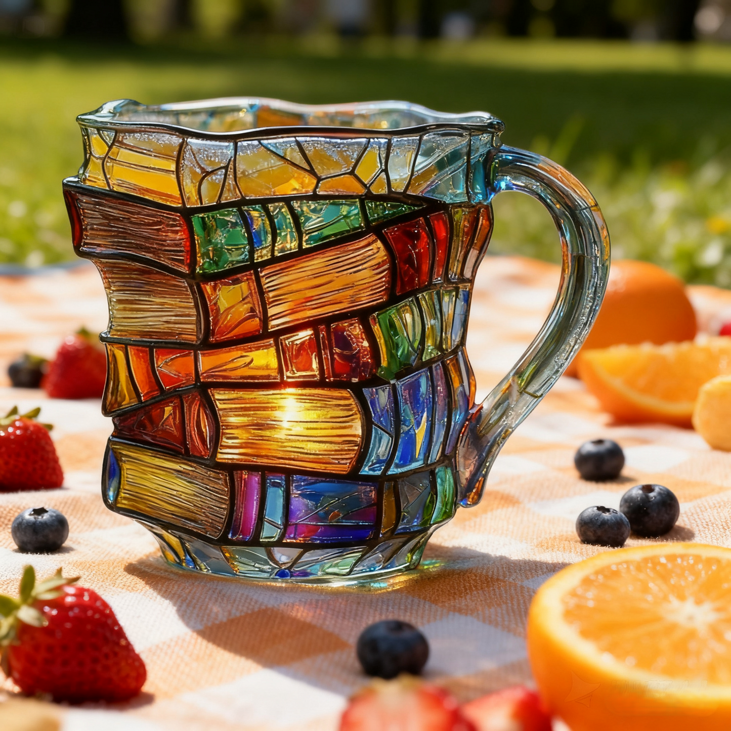 📚3D malowany kubek do kawy w kształcie książki