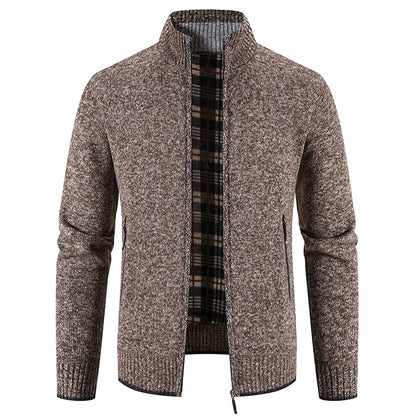 ❄️⛄️【M-3XL】Męski, swobodny, polarowy sweter rozpinany