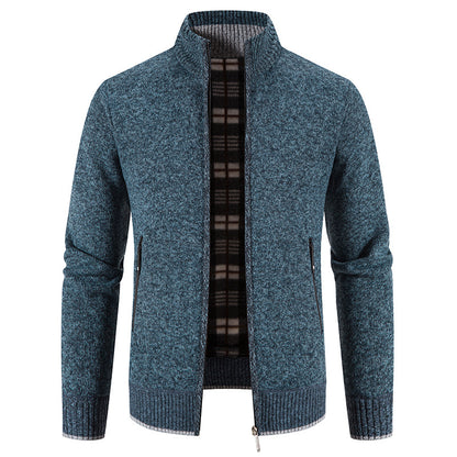 ❄️⛄️【M-3XL】Męski, swobodny, polarowy sweter rozpinany