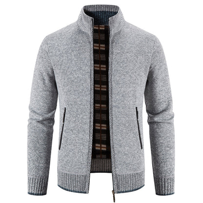 ❄️⛄️【M-3XL】Męski, swobodny, polarowy sweter rozpinany