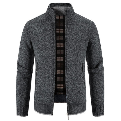 ❄️⛄️【M-3XL】Męski, swobodny, polarowy sweter rozpinany